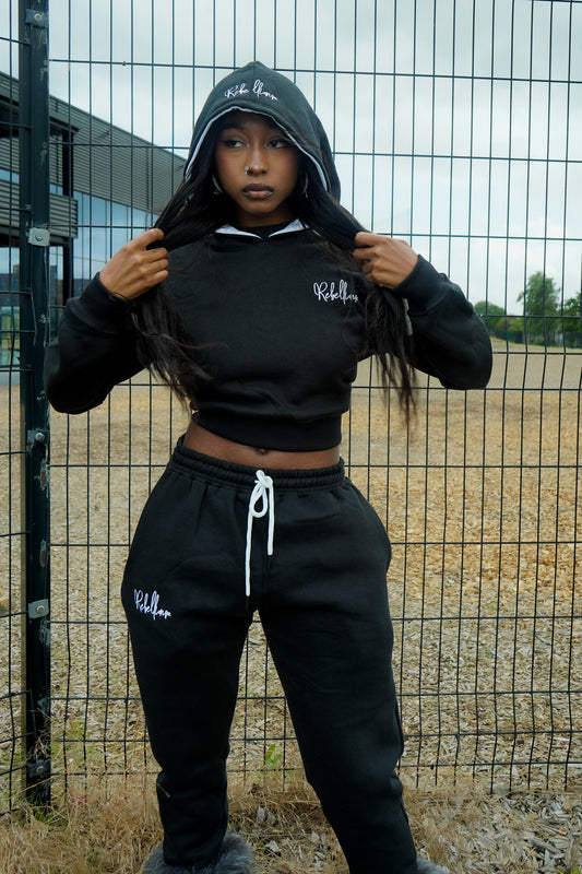 Rebellionsz Crop Hoodie