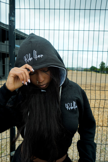 Rebellionsz Crop Hoodie